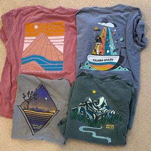 4 Nature Backs Comfort Colors tshirts